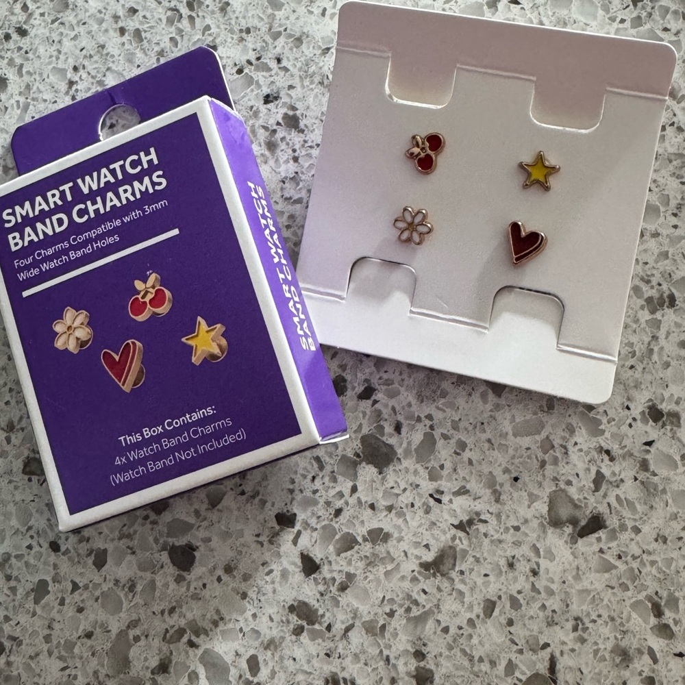 Smart Watch Band Charms Set
